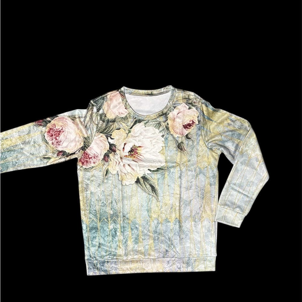 Light In The Box Floral Pullover